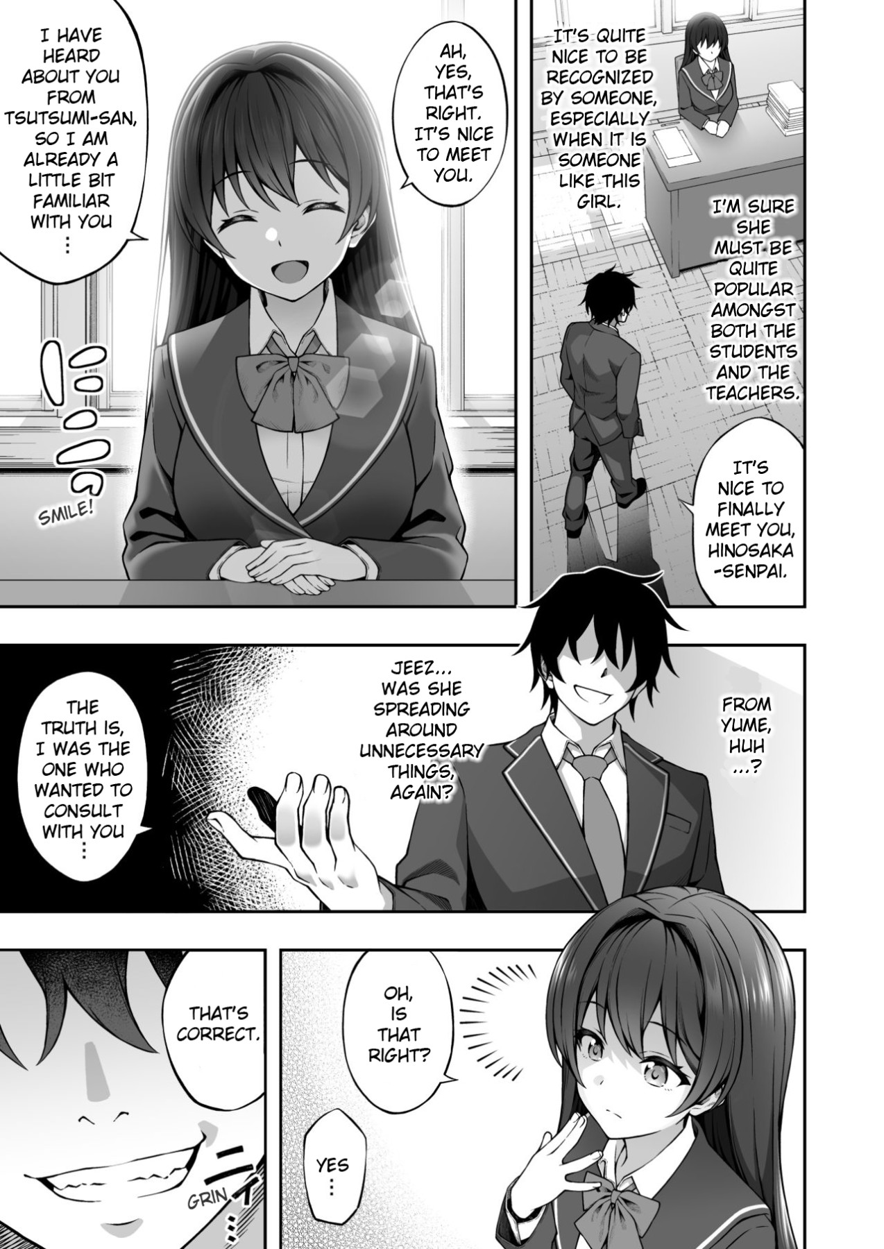 Hentai Manga Comic-Thanks To Hypnotism, I Had The Serious-Looking Student Council President In The Palm Of My Hands-Read-8